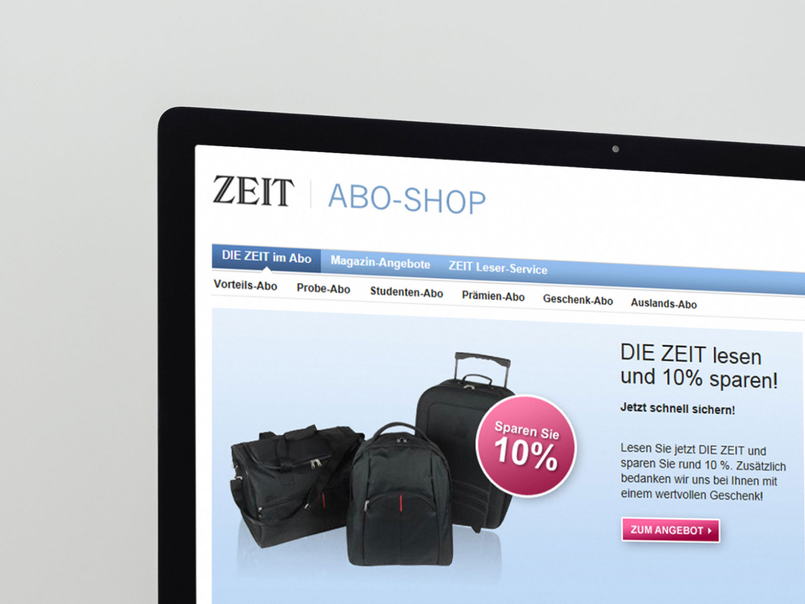 ZEIT Abo Shop